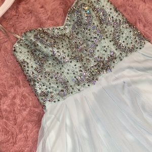 Mint Green Hoco Dress